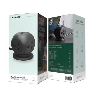 چندراهی برق گرین لاین مدل MultiPort Desk