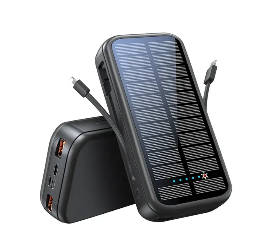 پاوربانک 16000mAh گرین لاین مدل Solar 2 GNPDSOLPB16