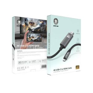 کابل 4K USB-C گرین لاین HDMI به طول 2 متر