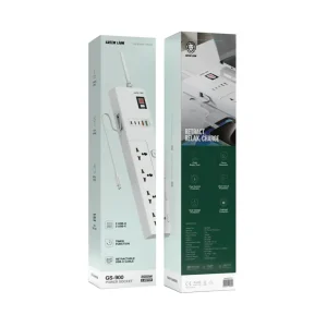 چندراهی و محافظ برق 3500W گرین لاین مدل GS-900 به طول 3 متر