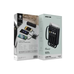 پاوربانک 10000mAh گرین لاین مدل Luma Pro