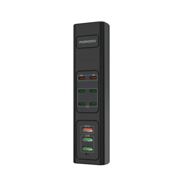 هاب شارژ USB چند پورت 85 وات پرودو مدل PD-FWCH031