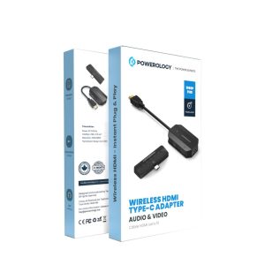 مبدل انتقال تصویر پاورولوژی مدل HDMI Type-C Adapterمبدل انتقال تصویر پاورولوژی مدل HDMI Type-C Adapter