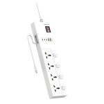 چندراهی و محافظ برق 3500W گرین لاین مدل GS-900 به طول 3 متر