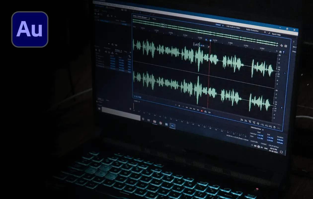 بهترین نرم‌افزارها برای تولید پادکست روی مک و ویندوز -Adobe Audition