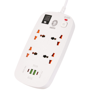 چند راهی برق گرین لاین مدل GNPS2PD به طول 3 متر