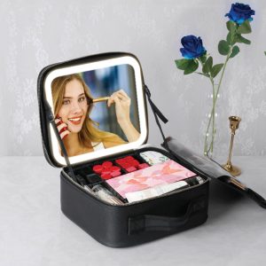 باکس نظم‌دهنده آرایش گرین لاین مدل GNMAKEORGBK با رینگ لایت