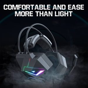 هدست گیمینگ سیمی RGB اونیکوما مدل X20 ( کانال 7.1)