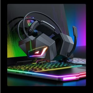 هدست گیمینگ سیمی RGB اونیکوما مدل X20 ( کانال 7.1)