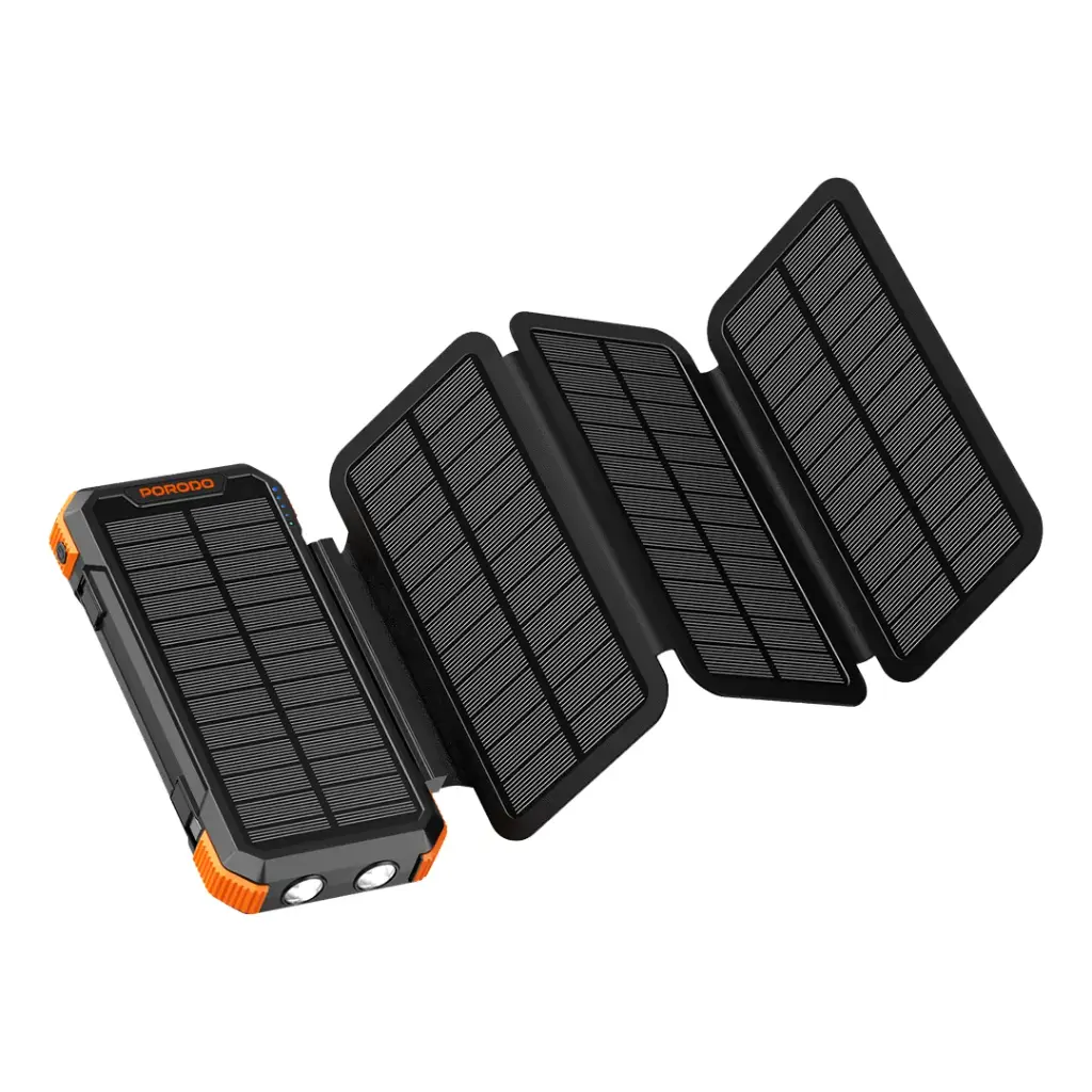 پاوربانک 20000mAh پرودو مدل PB070 با پنل خورشیدی