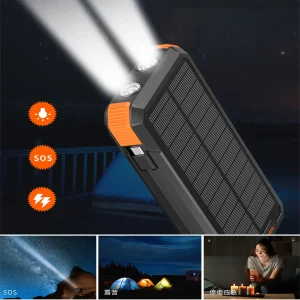 پاوربانک 20000mAh پرودو مدل PB070 با پنل خورشیدی