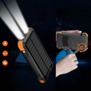 پاوربانک 20000mAh پرودو مدل PB070 با پنل خورشیدی
