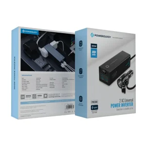 اینورتر خودرو 300W پاورولوژی مدل POWER INVERTER