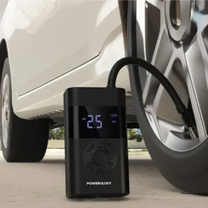 پمپ باد و پاوربانک 4000mAh پاورولوژی مدل PPBCHA55