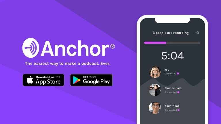 بهترین اپلیکیشن‌ها برای تولید پادکست روی موبایل -Anchor