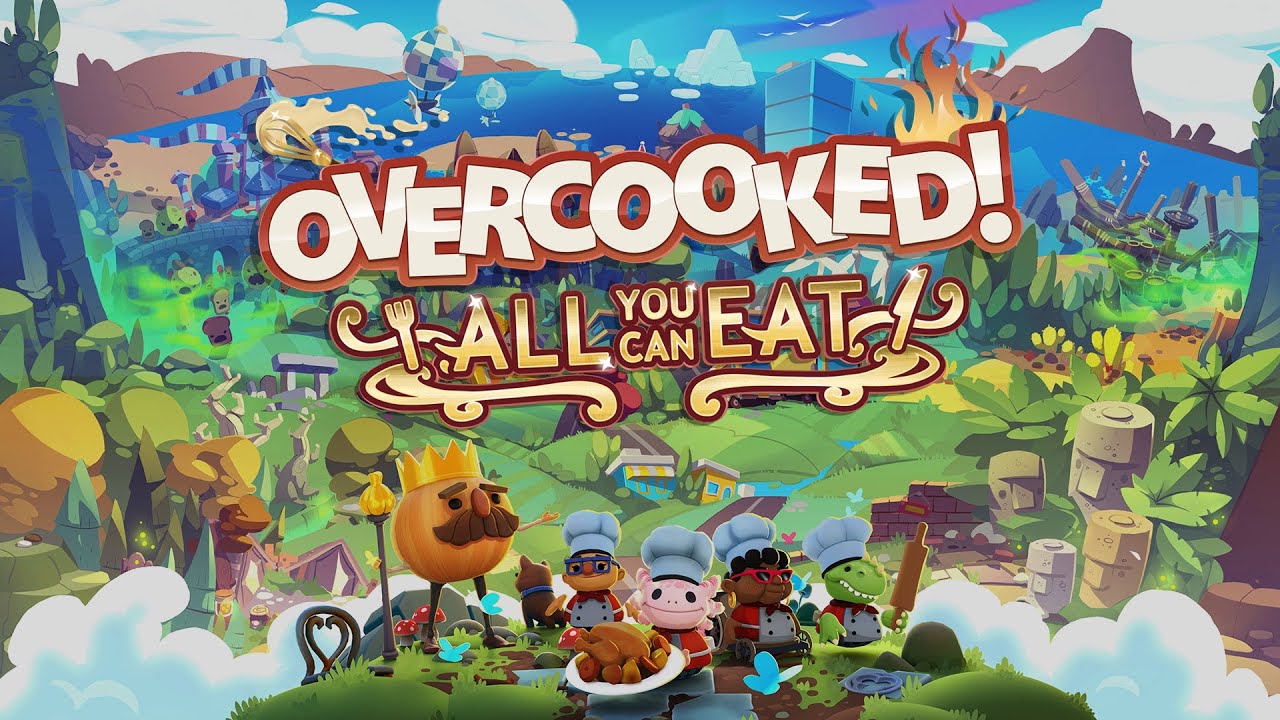 معرفی بازی‌ های دونفره PS5 - بازی Overcooked! All You Can Eat