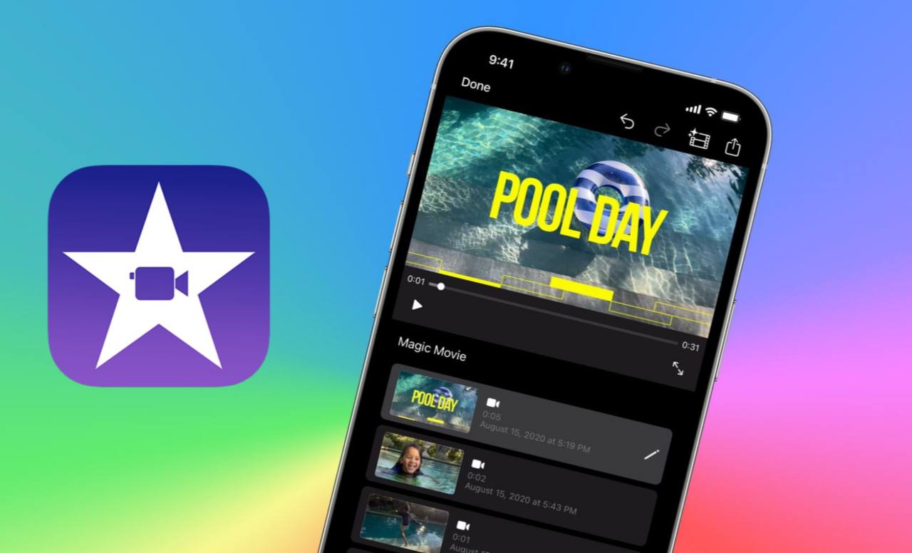 بهترین اپلیکیشن‌ های ویرایش ویدیو برای ریلز اینستاگرام- iMovie