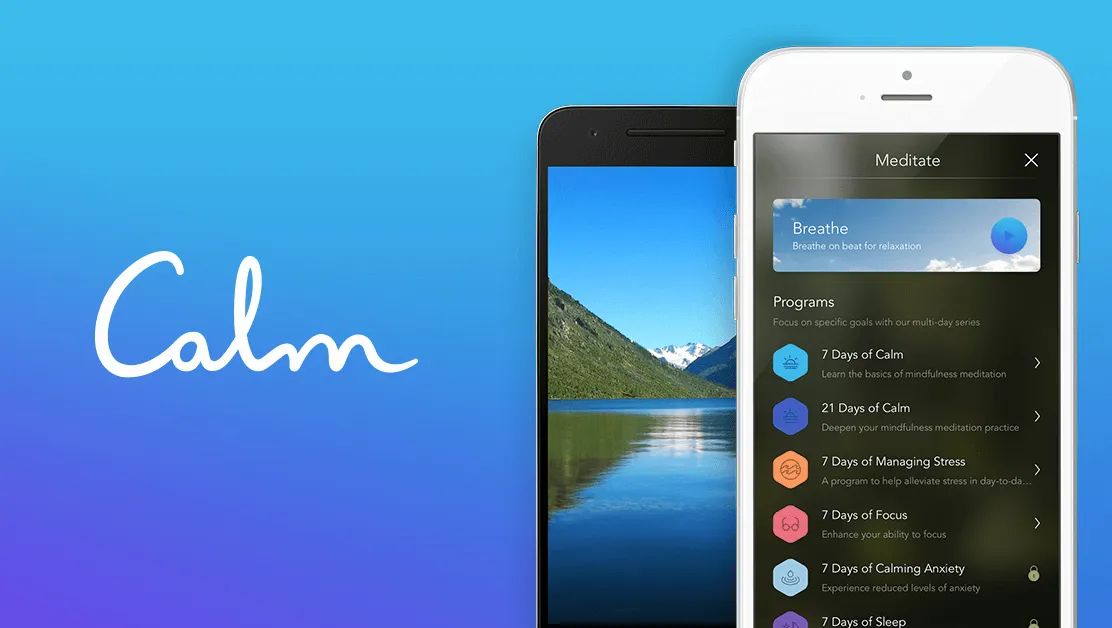معرفی بهترین اپلیکیشن‌های مدیتیشن و کاهش استرس - Calm