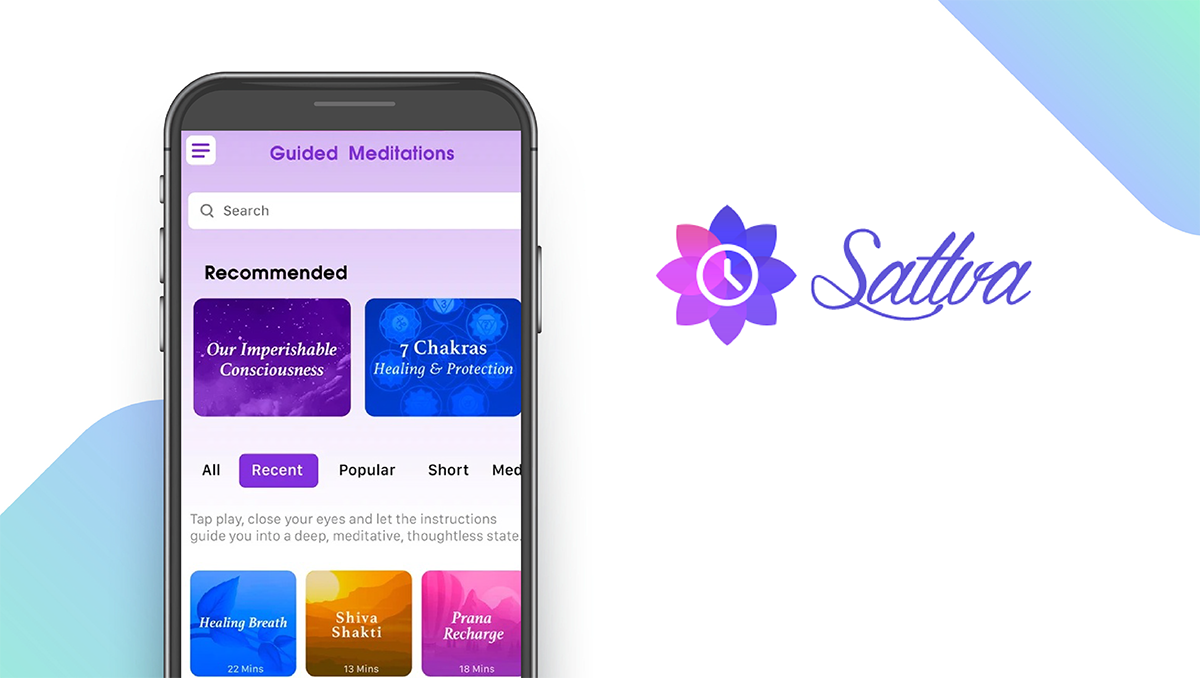 معرفی بهترین اپلیکیشن‌های مدیتیشن و کاهش استرس - Sattva