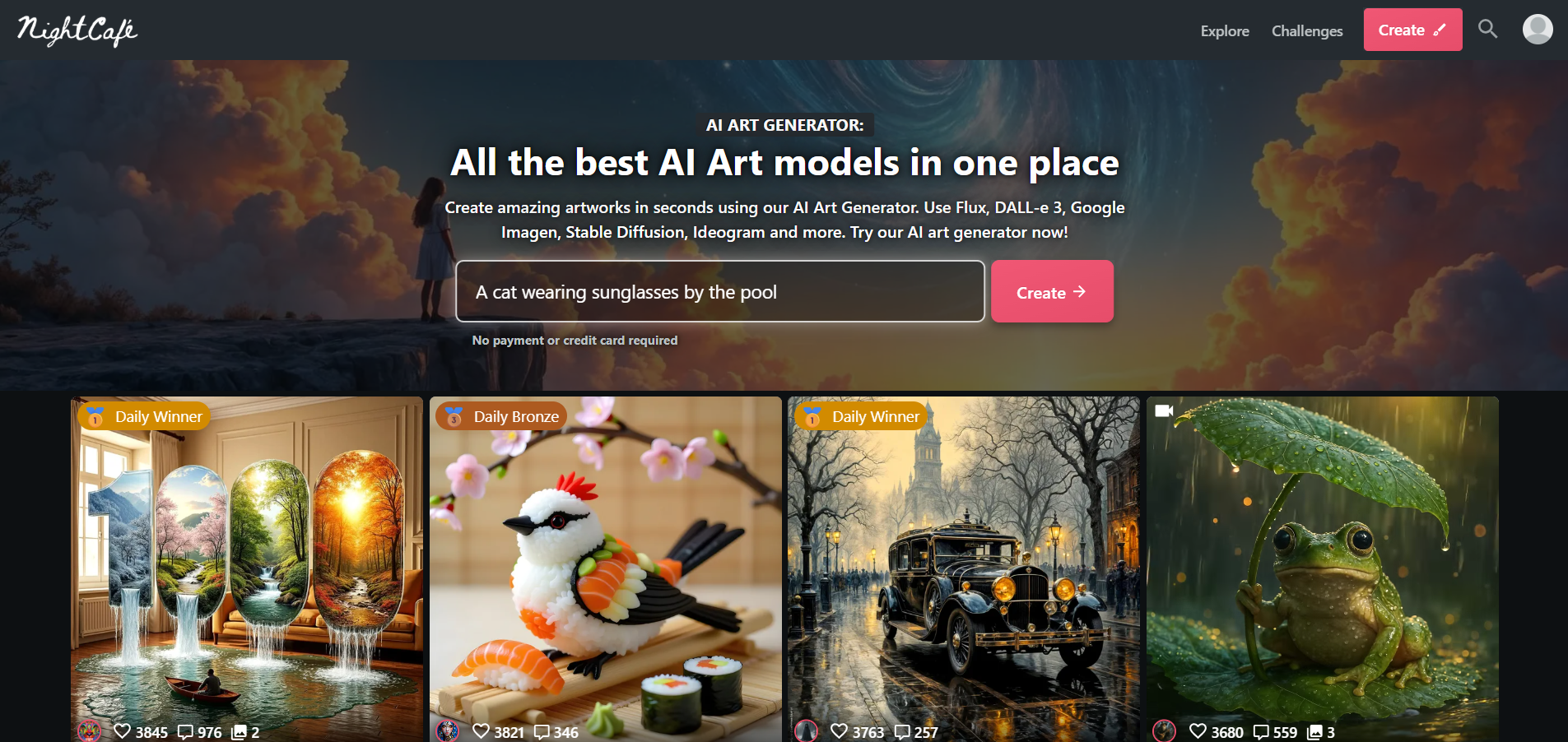 همه‌چیز درباره هوش مصنوعی نایت کافه (NightCafe AI)