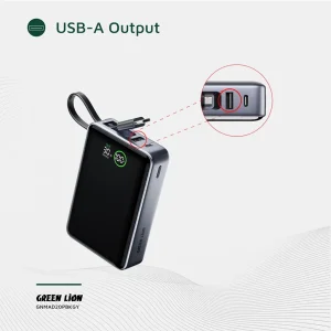 پاوربانک 20000mAh گرین لاین مدل MADRID PD35W