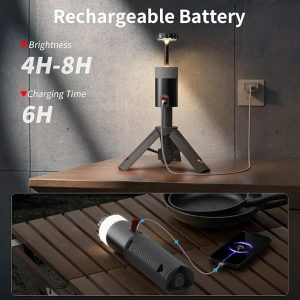 چراغ کمپینگ و پاوربانک گرین لاین مدل MINI CAMPING LIGHT