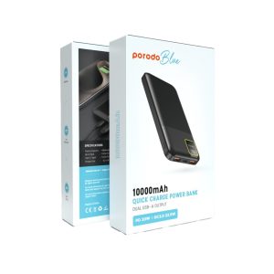 پاوربانک 10000mAh پرودو مدل BLUE PB-22WPB10K