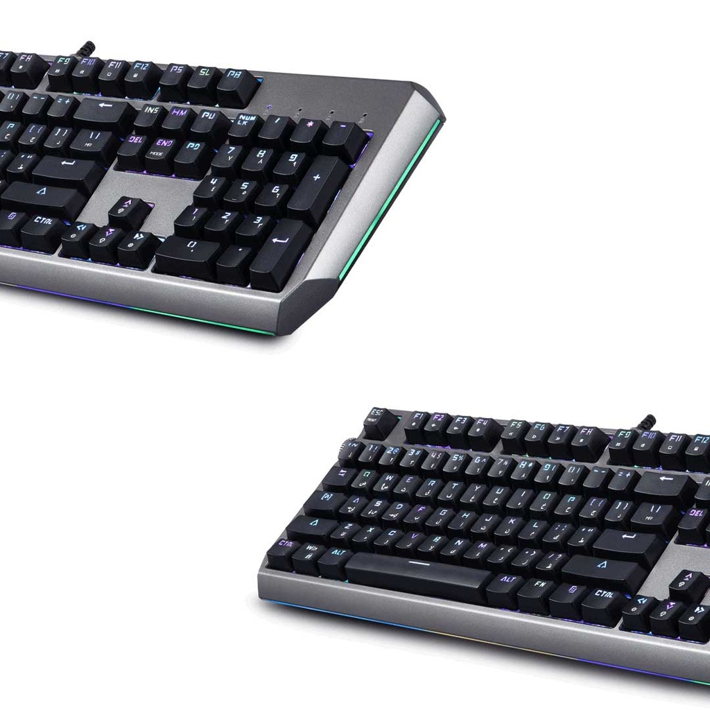 کیبورد گیمینگ سیمی پرودو مدل GATERON PRO.