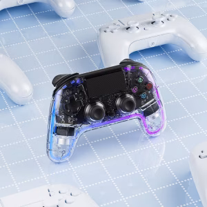 دسته بازی پرودو مدل PS4 TRANSPARENT CRYSTAL ShELL.