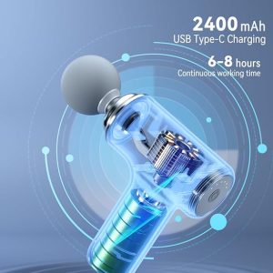 مینی ماساژور تفنگی مدل MINI MASSAGE GUN
