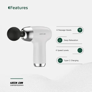 مینی ماساژور تفنگی گرین لاین مدل MINI MASSAGE GUN