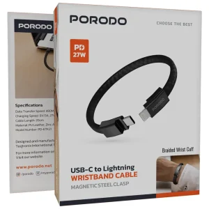 کابل مچی پرودو مدل STEEL CLASP C-LIGHTNING