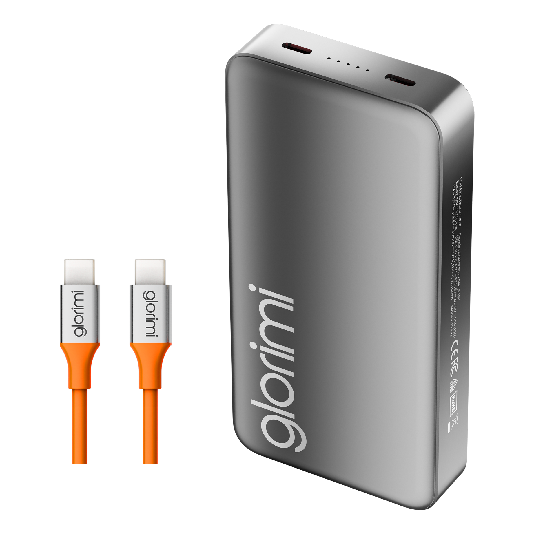 پاوربانک گلوریمی مدل FITCORE 20000mAh