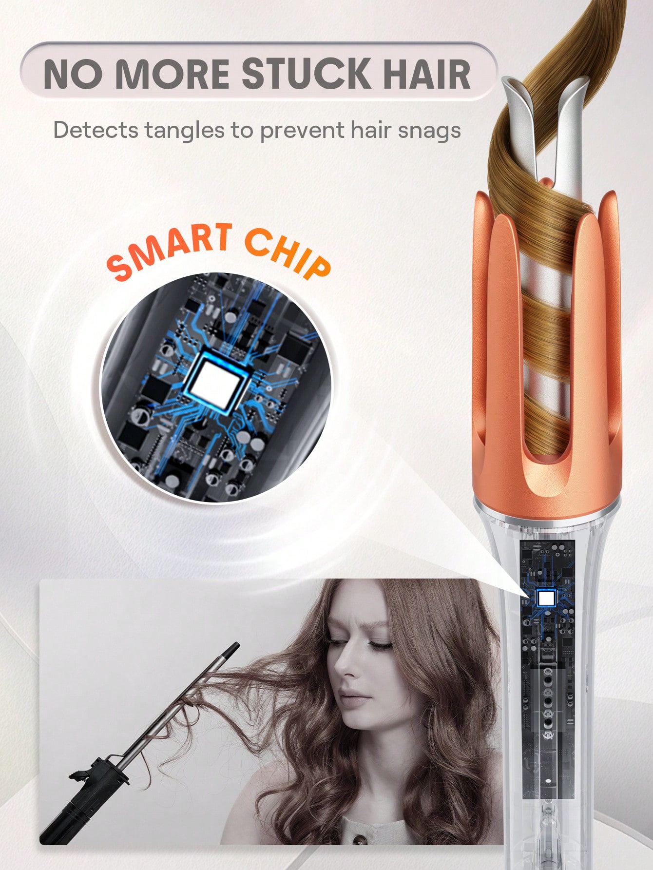 حالت دهنده مو شیگلم مدل IT-CURL ONE-TOUCH32MM