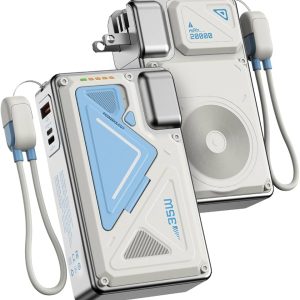 شارژر دیواری و پاوربانک وایرلس 20000 پاورولوژی مدل  WALL CHARGER MAGSAFE