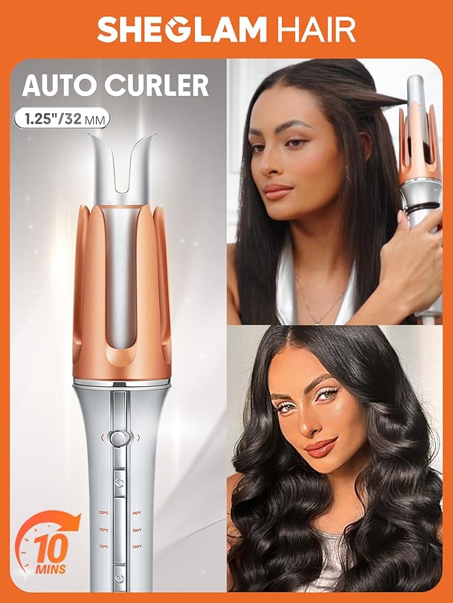 حالت دهنده مو شیگلم مدل IT-CURL ONE-TOUCH32MM