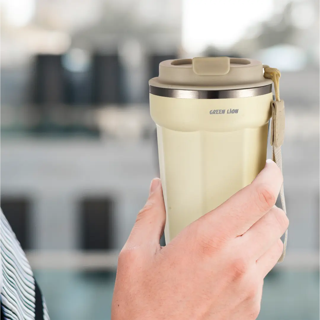 فلاسک ماگ گرین لاین مدل VACUUM MUG 380ML