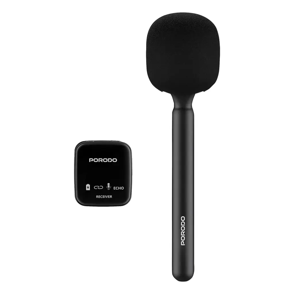 میکروفون دستی و یقه‌ای پرودو مدل TWO DEVICE LFST133