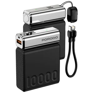 پاوربانک پرودو مدل CHROME VOLT 10000mAh