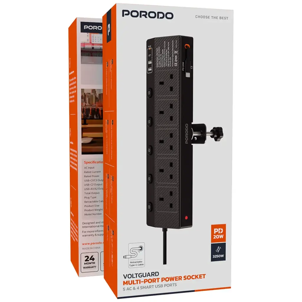 چندراهی برق پرودو مدل VOLTGUARD 20W