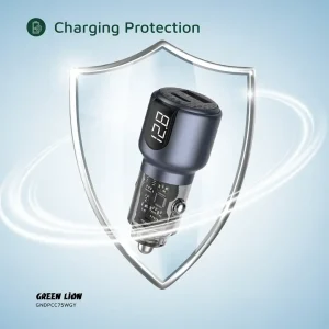 شارژر فندکی گرین لاین مدل DUAL PORT