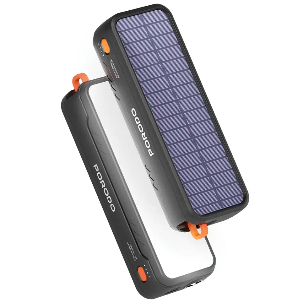 پاور بانک خورشیدی پرودو مدل POWERED 20000MAH
