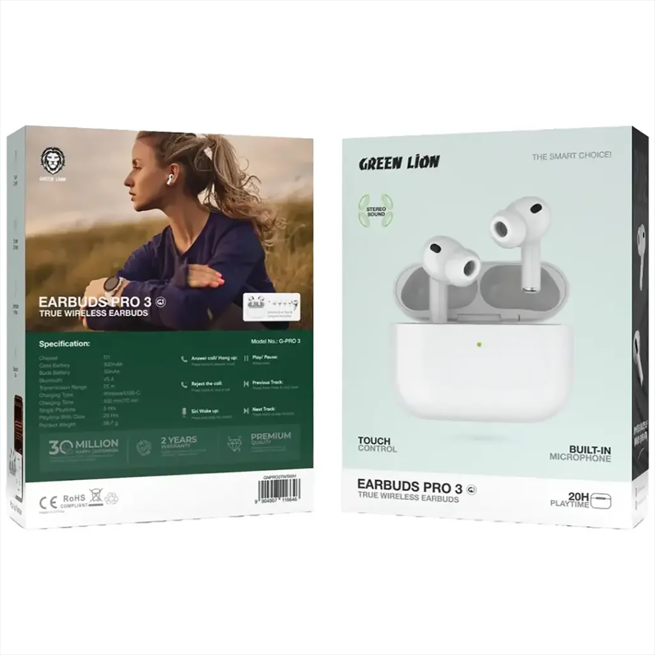 ایرپاد گرین لاین مدل EARBUDS PRO 3