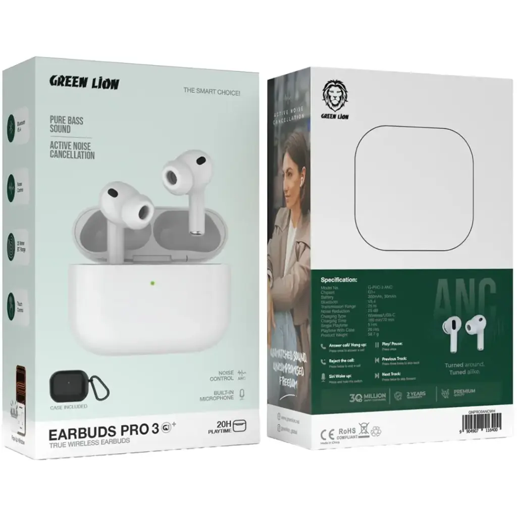 ایرپاد گرین لاین مدل EARBUDS PRO 3 G1