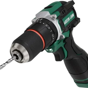 دریل شارژی چکشی براشلس 18ولت گرین لاین مدل GD-15 PRO