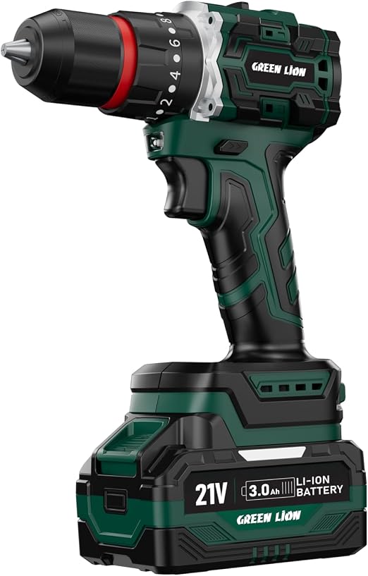 دریل و پیچ گوشتی شارژی ۳۰۰ وات گرین لاین مدل GD-12 EDGE PRO
