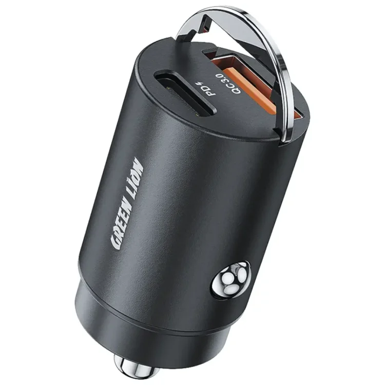 شارژر فندکی36W خودرو گرین لاین مدل DUAL RING