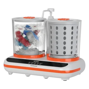 ماشین لباسشویی مینی 2 لیتری قابل حمل پرودو مدل LAUNDER TWIN