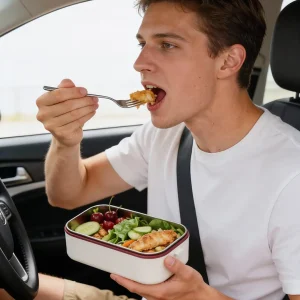 ظرف غذای برقی دوحالته پرودو LUNCH MATE DUAL