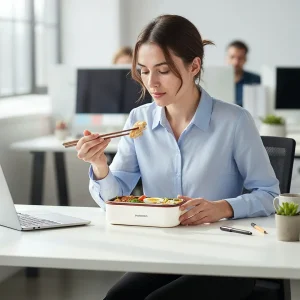 ظرف غذای برقی دوحالته پرودو LUNCH MATE DUAL